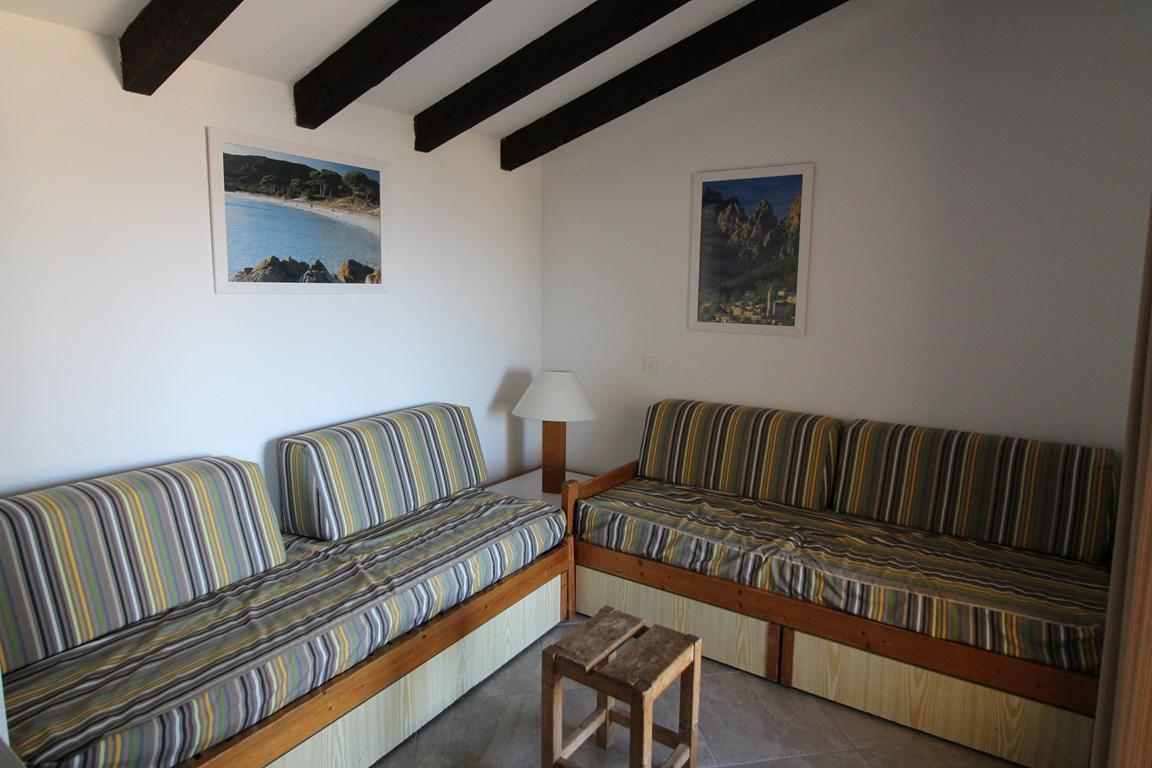 Location de vacances en appartement (avec piscine) 5 personnes à PORTICCIO (40)