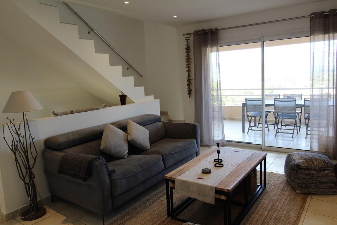Location de vacances en maison mitoyenne  4 personnes à PORTICCIO (40)