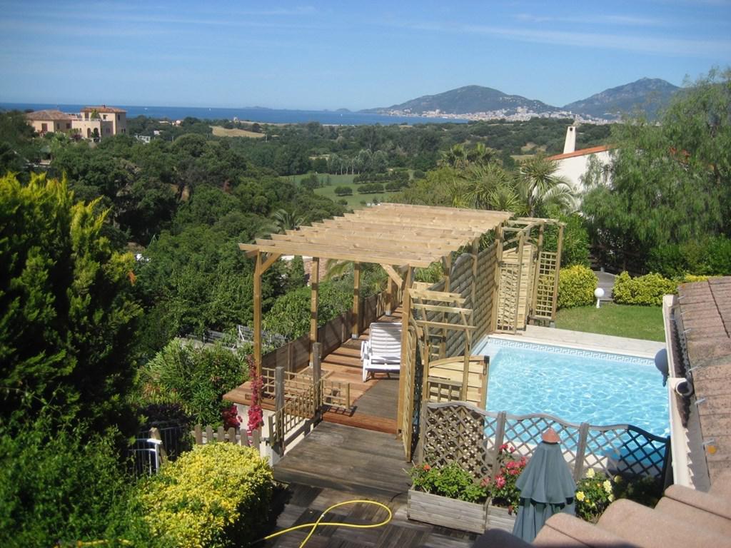 Location de vacances en maison (avec piscine) 12 personnes à PORTICCIO (40)